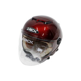ジェットヘルメット (全6色) ZACK ZJ-2 ヘルメット バイクヘルメット ユニセックス SG規格 全排気量対応 洗える内装 インナーシールド搭載 SPEEDPIT TNK工業 ダブルシールド エアーインテーク サンバイザー シールド付き シールド付替可能 UVカット 通気性 サンシェード