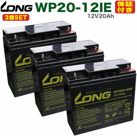 3個セット バッテリー WP20-12IE 12V20Ah UPS 溶接機 電動カート セニアカー 産業用鉛蓄電池 【互換: GP12170 PE12V17 NPH16-12T 12m17W HF17-12A 12SSP18 RT12000 DJM12-20 SW12200 RT12200 MF-20A 12V20 LHM-15-12 HV17-12A HP15-12A 12P150 LC-X1220J】