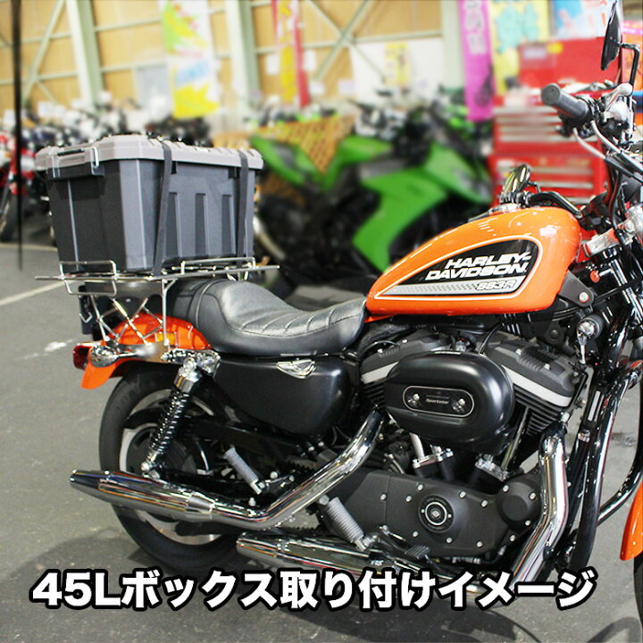 楽天市場】TWR 製 スポーツスター デタッチャブル リアキャリア デカ 