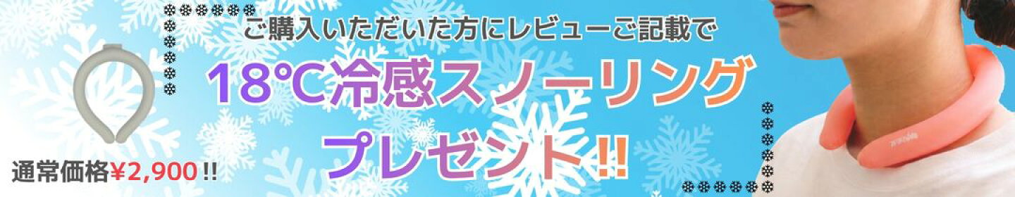 スノーリング レビュープレゼント