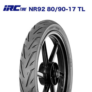 IRC NR92 80/90-17 50P TL �`���[�u���X�^�C�� �o�C�N�^�C�� 17�C���` CT125 �n���^�[�J�u �N���X�J�u110 �X�[�p�[�J�u110 �X�[�p�[�J�uC125 WAVE110 WAVE125 ���A�^�C�� �����p ��C�p ���S�� HONDA �z���_ 