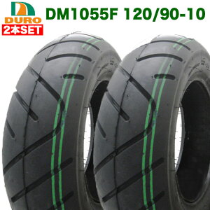 2{Zbg DURO DM1055F 120/90-10 56J TL O ^C / KԎ: VOX ( SA31J / SA52J ), BW'S ( 3AA / SA02J / SA44J / SA53J )/ O ^ p^[ tg^C A^C O  oCN  tZbg OZ