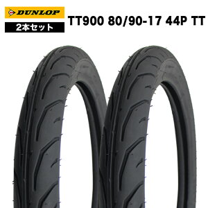 DUNLOP TT900 80/90-17 44P TT O ^C 2{Zbg KԎ: n^[Ju CT125 ( JA55 / JA65 ), NXJu110 ( JA45 / JA60 ) tg^C A^C OZbg O   oCN