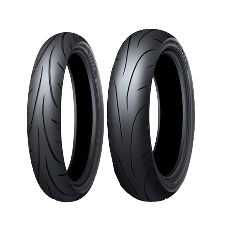 楽天市場】DUNLOP製 タイヤ SPORTMAX Q-LITE 110/70-17 54H ＆ 140/70 