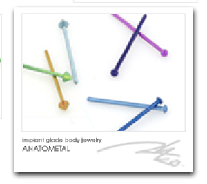 `^ 2.6mm XpCN mXgXN[Aig^ ANATOMETAL {fBsAX @sAX 20g 18g yKAiz