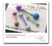 ANATOLアナトメタル 14Gバーベル ③ 楽天市場】14Ga. ステンレス製 ストレートバーベル ANATOMETAL