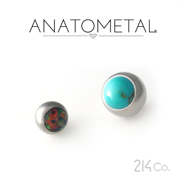 アナトメタル ANATOMETAL ボディピアス 18金ストレートバーベル16G