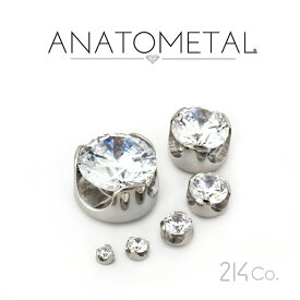 2mm プロングセット ジェムエンド 単品 ANATOMETAL