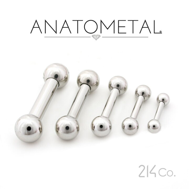 楽天市場】14Ga. ステンレス製 ストレートバーベル ANATOMETAL  