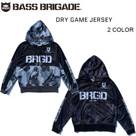 パーカー 薄手 涼しい ストレッチ BASS BRIGADE バスブリゲード BRGD DRY GAME JERSEY BPSZ35 長袖 ドライ UVカット バス釣り 釣り