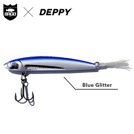 ルアー バス釣り BASS BRIGADE バスブリゲード デッピー コラボルアー BRGD × DEPPY Collaboration Lure Blue Glitter 釣り バス バスフィッシング