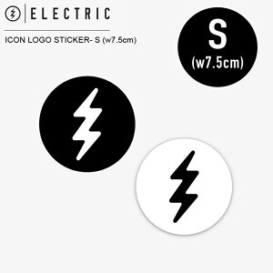 XebJ[ ELECTRIC GNgbN ICON LOGO STICKER- S (w7.5cm)y2FWJz V[ ~l[gH TOX Xm[{[h T[tB ނ St [֑Ή