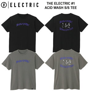 TVc Y ELECTRIC GNgbNTHE ELECTRIC #1 ACID WASH S/S TEE E25ST14  mfUC DRT oXނ oXtBbVO T[tB DRT