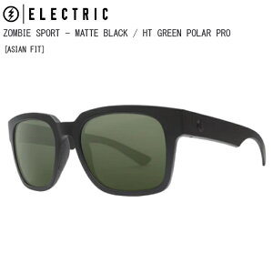 �Ό��T���O���X �G���N�g���b�N �T���O���X ELECTRIC FISHING SUNGLASS ZOMBIE SPORT - MATTE BLACK / HT GREEN POLAR PRO �mASIAN FIT�n�o�X�t�B�b�V���O �o�X�ނ� �ނ� ��������