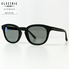 偏光サングラス ELECTRIC FISHING SUNGLASS BELLEVUE エレクトリック サングラス 偏光レンズ MATTE BLACK / HT GREY POLAR PRO ASIAN FIT バスフィッシング バス釣り 釣り 送料無料