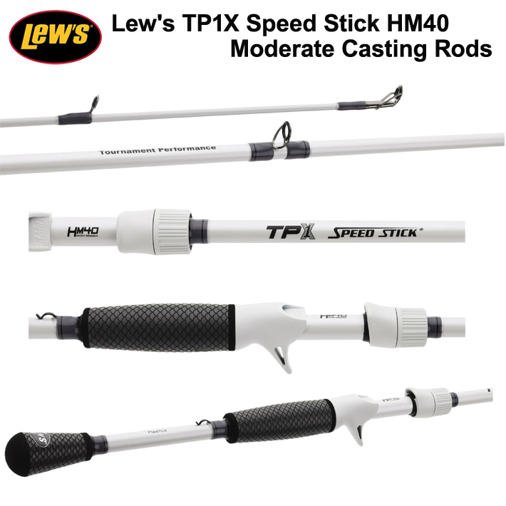 Lew’sTP1X Speed Stick HM40 Casting Rods ルーズ TP1Xスピードスティック　ベイトロッド モデレート  クランキング ブレードジグ送料無料 | TRICKY　WORLD　OSAKA