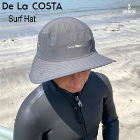 日除け帽子 De La COSTA Surf Hat デ ラ コスタ サーフハット DE LA COSTA Surf Hat 帽子 日よけ サーフハット サーフィン マリンスポーツ アウトドア あす楽