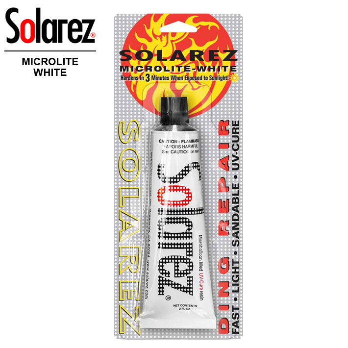 <br>サーフボード リペア WAHOO SOLAREZ ソーラーレズ  MICROLITE WHITE マイクロライトホワイト ミニ 0.5oz