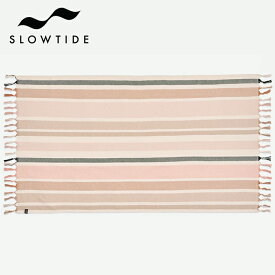 【楽天スーパーSALE】バスタオル ビーチタオル Slowtide スロータイド Zoey Turkish Towel ST1070 ブランケット タオルケット 海水浴 サーフィン タオル かわいい コットンタオル