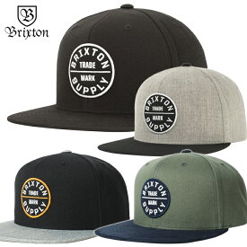 ブリクストン キャップ BRIXTON OATH III SNAPBACK スナップバック キャップ CAP スケボー スケートボード ストリート サーフィン