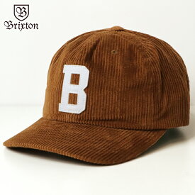ブリクストン キャップ BRIXTON BIG B MP CAP 帽子 おしゃれ コーデュロイ キャップ メンズ レディース スケボー サーフィン ストリート