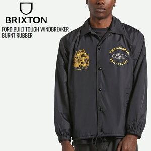 WPbg Y BRIXTON uNXg WPbg FORD COLLECTION-FORD BUILT TOUGH WINDBREAKER - BURNT RUBBER EBhu[J[ WPbg AE^[ A Xg[g AJW T[tB