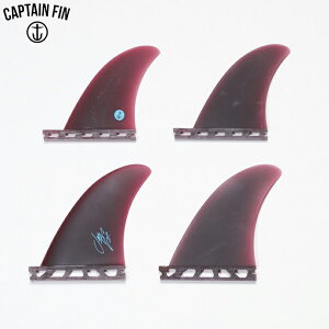 CAPTAIN FIN LvetB cCtB Jeff Mccallum Pivot Quad ST RED 4.82 I
