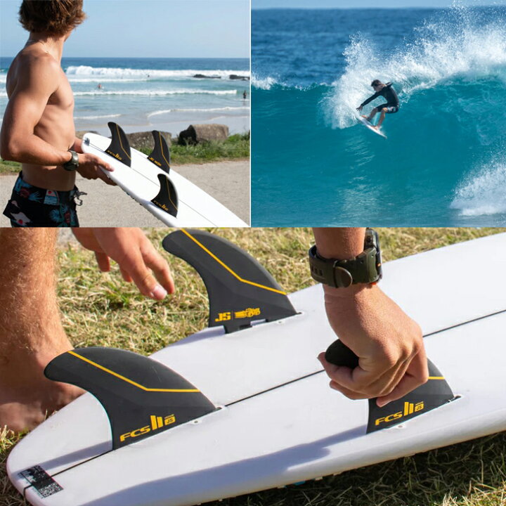 楽天市場】FCS2 エフシーエス2 フィン 送料無料 FCS II JS TRI FINS 