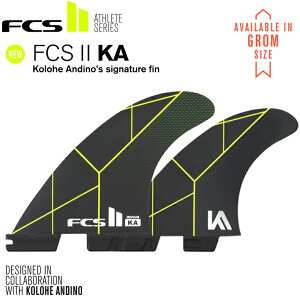 FCS2 GtV[GX2 tB  FCS II ATHLETE SERIES KOLOHE ANDINO TRI FINS GROMTCY Black/Acid RwAfB[m gCtB V[g{[h T[t{[h tB 3{Zbg T[tB