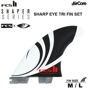FCS2�t�B�� �G�t�V�[�G�X2�t�B�� ���������I SHAPER SERIES SHARP EYE TRI FIN SET M/L�T�C�Y Marcio Zouvi���J�������V�V�[�Y����Sharp Eye Fin �g���C�t�B���Z�b�g FCS2 3�{�Z�b�g