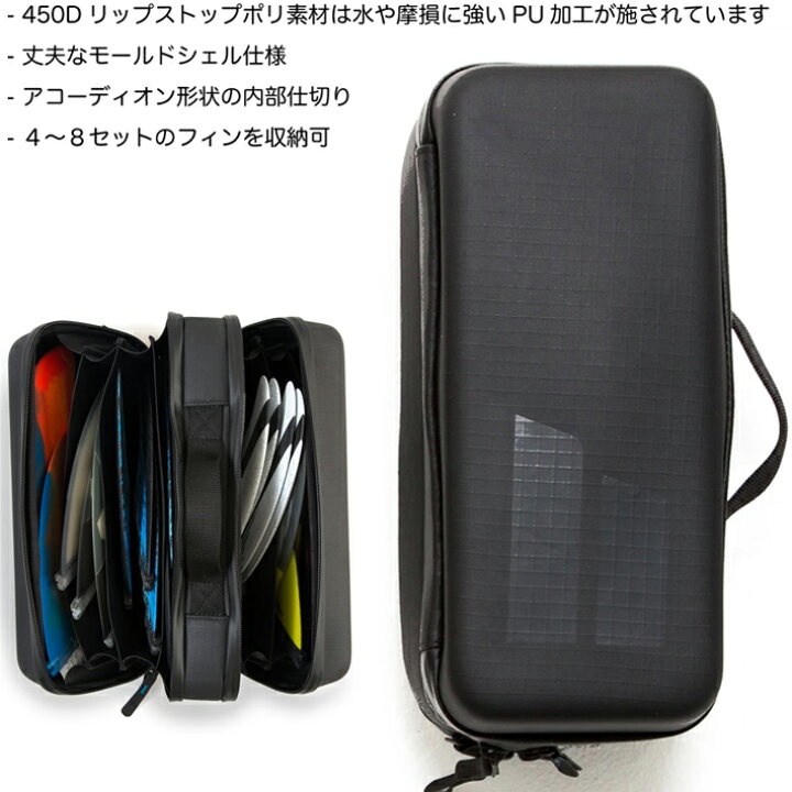 楽天市場】サーフボード フィン FCS エフシーエス FIN CASES 8SET 