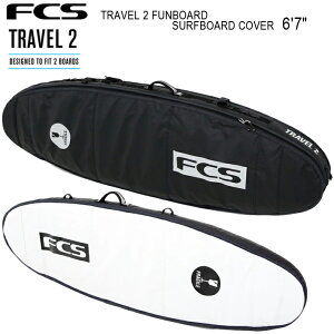 FCS GtV[GX T[t{[hP[X TRAVEL 2 FUNBOARD SURFBOARD COVER 6f7h t@ g tBbV GAgx T[t{[h 2{[Jo[ 