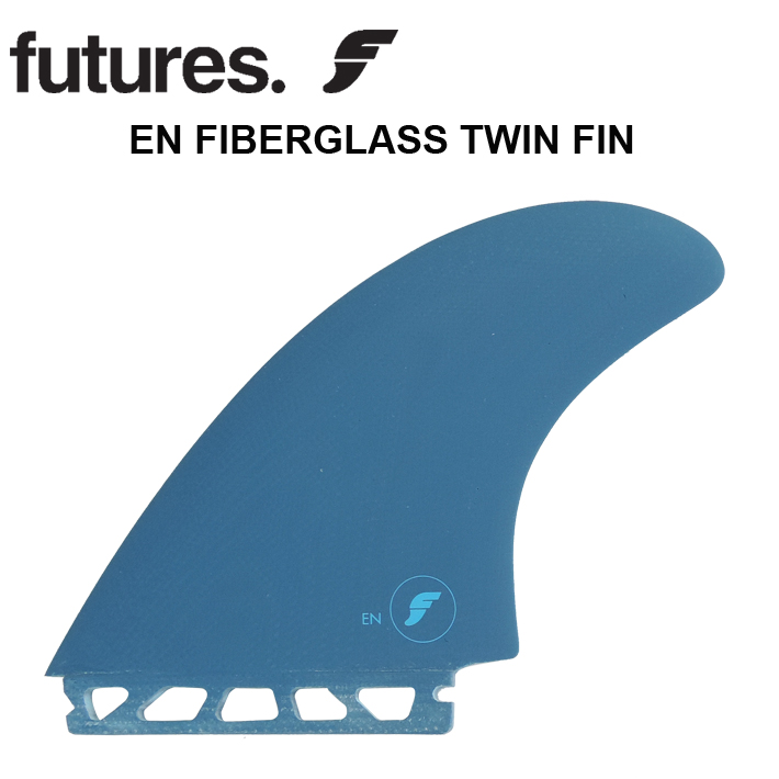 FUTURES FIN フューチャーツインフィンFIBER GLASS TWIN ENツインフィン サーフボード フィン 2本セット サーフィン  送料無料 | TRICKY　WORLD　OSAKA