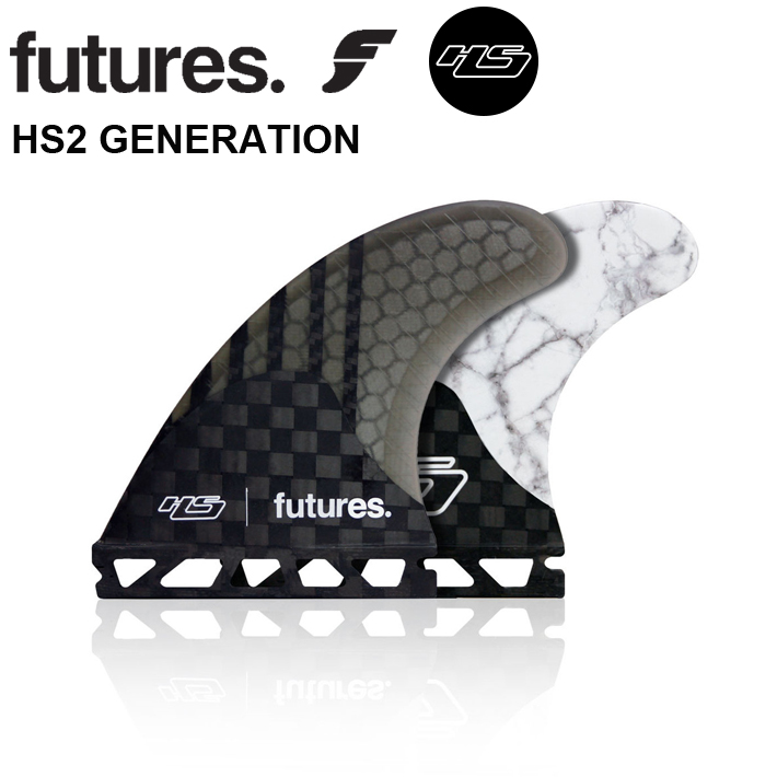 FUTURES FIN フューチャーフィンhayden shapes　ヘイデンシェイプスFUTURE FIN 送料無料 【HS2  GENERATION】 MEDIUMフューチャーフィン 3本セットサーフィン サーフボード サーフギア | TRICKY　WORLD　OSAKA