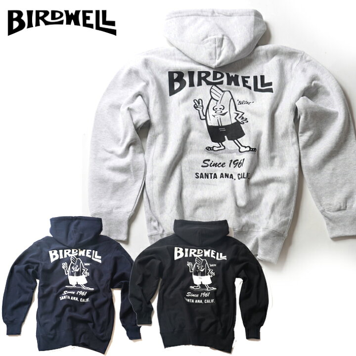 楽天市場】【決算セール】フーディ パーカー BIRDWELL ” 61 Hoodie 