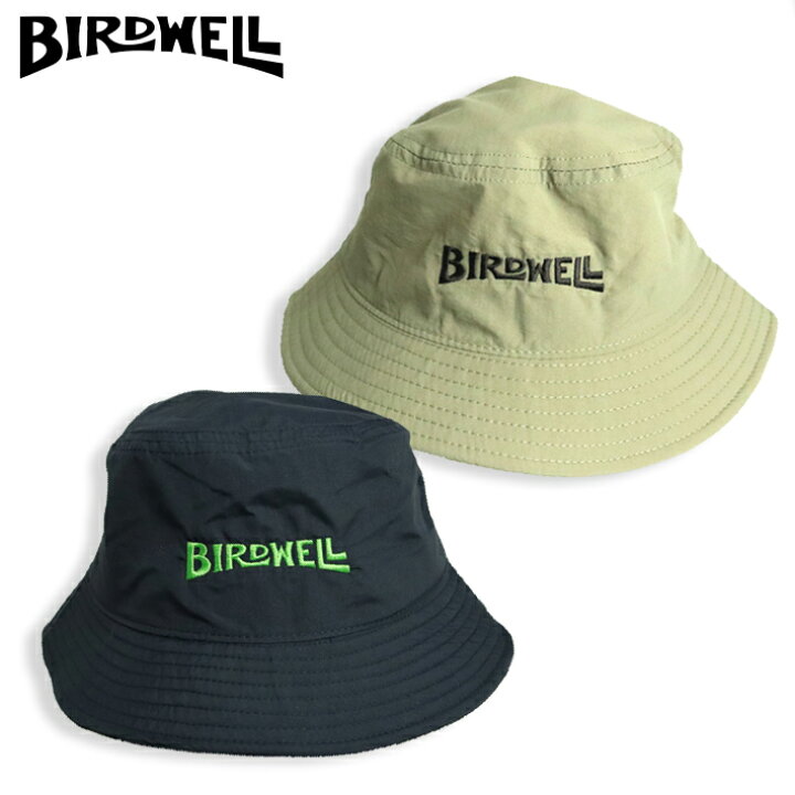 楽天市場】ハット キャップ BIRDWELL ”Wordmark Nylon Bucket Hat 