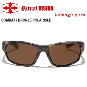 �Ό��T���O���X RITUAL VISION ���`���A�� �r�W���� TEENAGE ZERO COMBAT / BRONZE POLARISED �I�[�X�g�����A�� ���T�C�N���v���X�`�b�N�E�A�C�E�F�A�u�����h ���{���㗤 ��������
