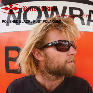 �Ό��T���O���X RITUAL VISION ���`���A�� �r�W���� TEENAGE ZERO POLISHED BLACK / RUST POLARISED �I�[�X�g�����A�� ���T�C�N���v���X�`�b�N�E�A�C�E�F�A�u�����h ���{���㗤 ��������