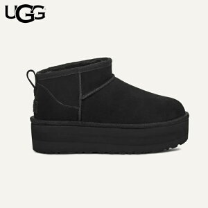 UGG AO vbgtH[ [gu[c NVbN Eg ~j fB[X  CLASSIC ULTRA MINI PLATFORM ubN 1135092