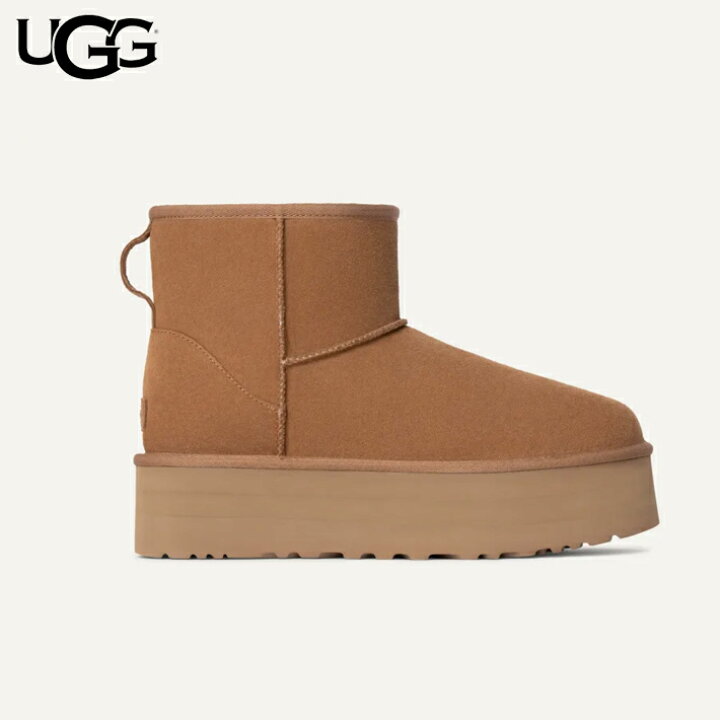 楽天市場】UGG アグ ムートンブーツ クラシック ミニ プラットフォーム 