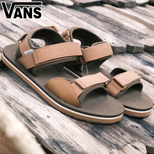 VANS ���@���Y �o���Y Tri-Lock Sandals Chipmunk VN000E7XGWT �T���_�� �X�|�[�c�T���_�� ������� ��� �����Y