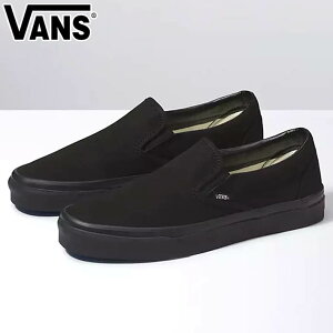 VANS @Y oY Classic Slip-On Xb| Black/Black VN000EYEBKA ubN Xj[J[ V[Y C  Y