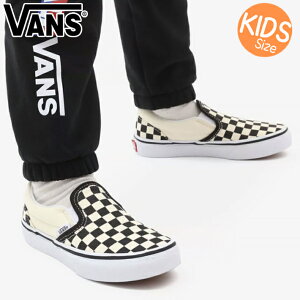 VANS ���@���Y �o���Y Classic Slip-On VN000ZBUEO1 Checkerboard Black/White �N���V�b�N �X���b�|�� �X�j�[�J�[ �V���[�Y �C �L�b�Y �q�� ������� ���킢��