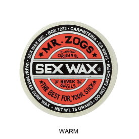 サーフィン ワックス SEXWAX WAX CLASSIC ：WARM(RED) セックスワックスクラシック