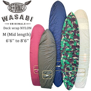 Wasabi oiginals fbLJo[h Deck wrap h MTCY Mid length 6f6-8f6 T[t{[h P[X {[h\bN {[hJo[ ~bhOX T[tB {Ki