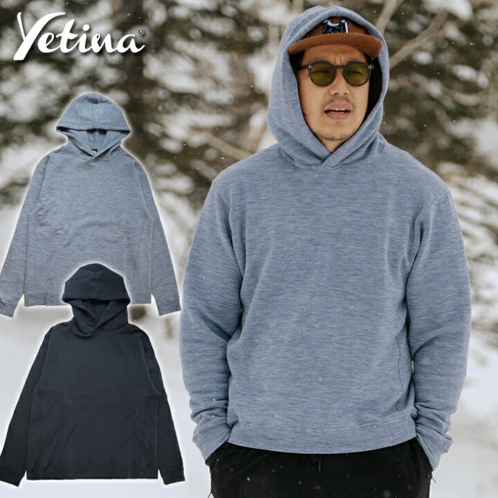 楽天市場】Yetina イエティナ パーカー Light Hoodie プルオーバー 