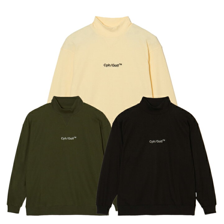 楽天市場】Captains Helm Golf : Cph/golf Thermal Mock Neck Ls Tee  