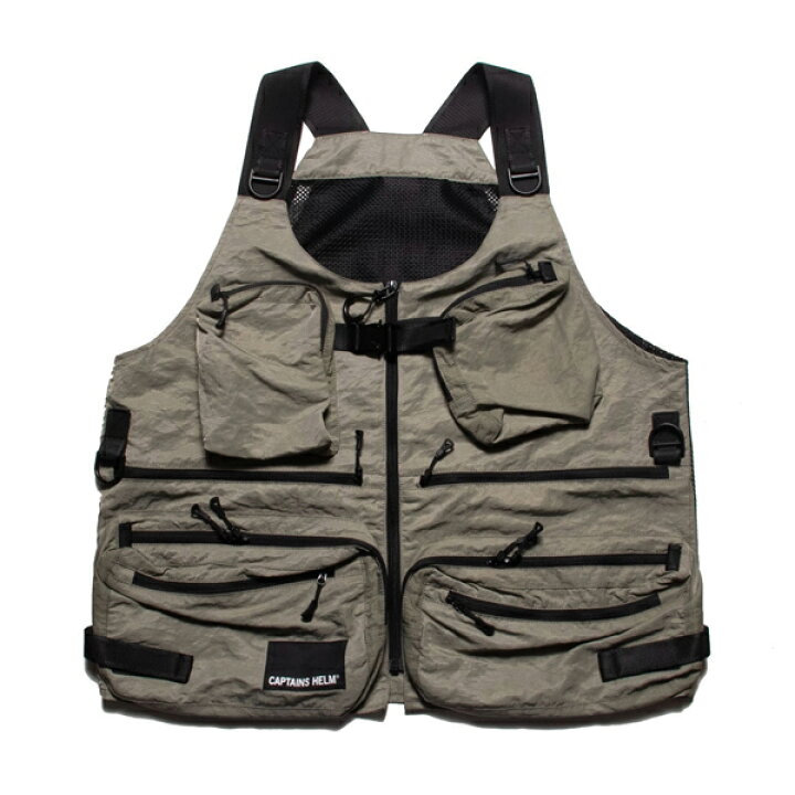 楽天市場】Captains Helm Utility Back Mesh Vest キャプテンズヘルム 