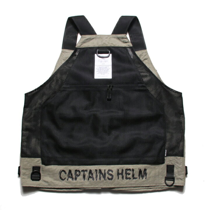 楽天市場】Captains Helm Utility Back Mesh Vest キャプテンズヘルム 