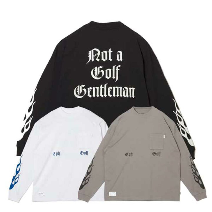 楽天市場】SHELTECH® × Cph/Golf™ Nasty Logo Mock Neck Ls Tee シェル  